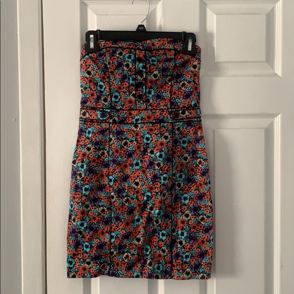 Floral mini dress